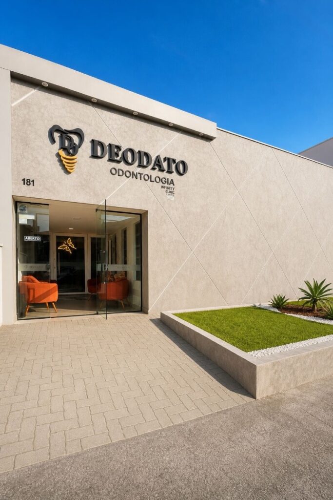 Clínica Odontológica Mogi das Cruzes. Dentista Mogi das Cruzes Fachada Deodato Odontologia